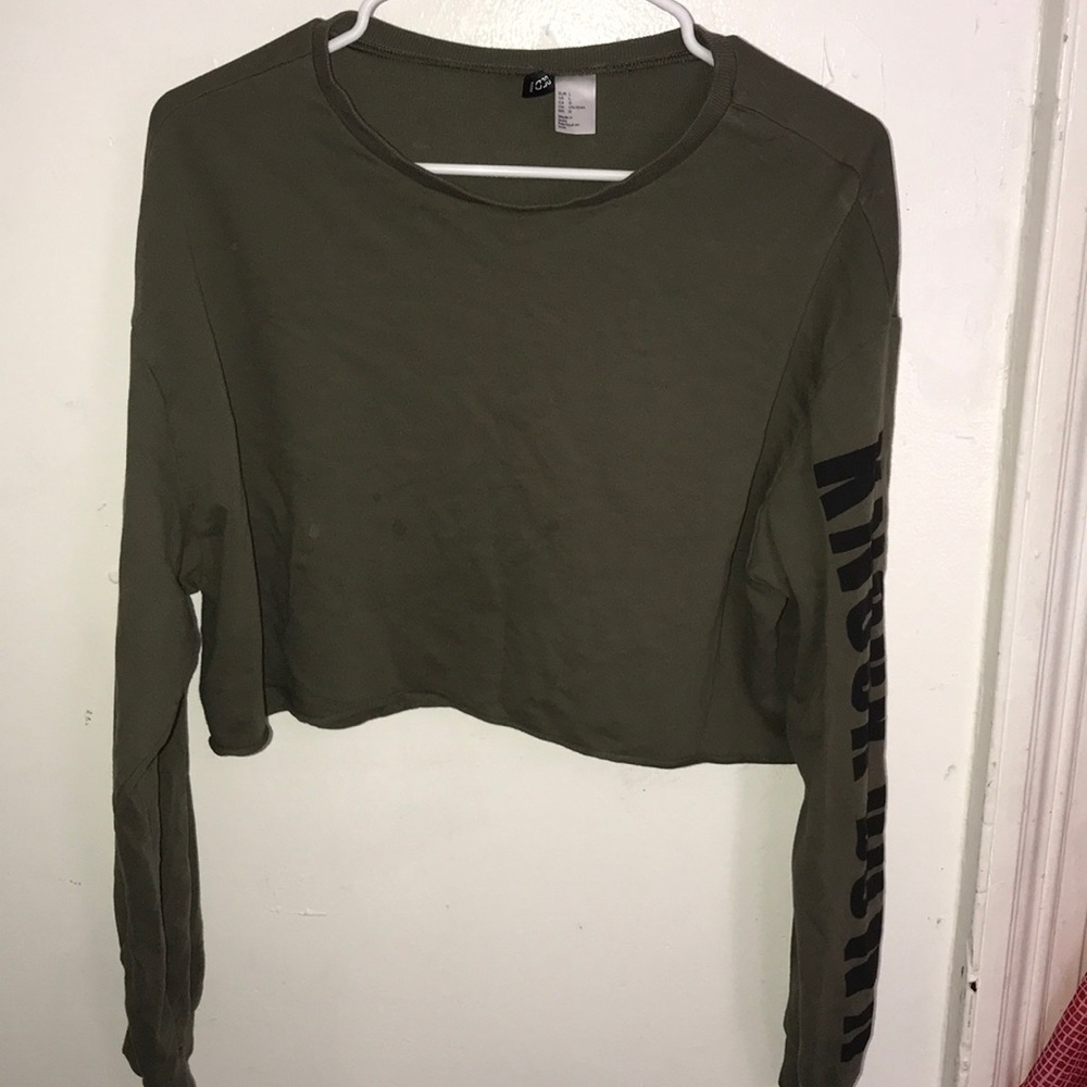 Cropped long sleeve